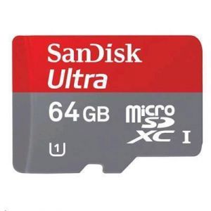 SanDisk 64GB Mobile Ultra microSDHC up to 48MB/s CLASS 10/ UHS-1 memory cards Best Choice for smart phones and tablets