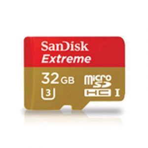 SanDisk 32GB EXTREME MICRO SD Up to 60MB/s For 4K Ultra HD Action Cam Class10/ UHS-3. Perfect for Action Cams, 4G smartphones, tablets, and cameras