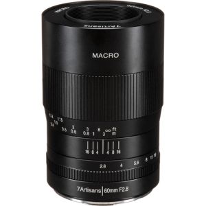7Artisans 60mm F2.8 Macro M4/3 Black