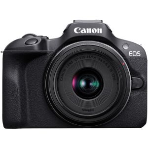 Canon EOS R100 kit  18-45 With adapter Black