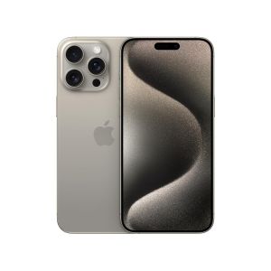 Apple iPhone 15 Pro Max 256GB Natural Titanium (eSim Only), Refurbished (Very Good)