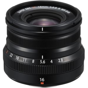 FUJINON XF 16mm F2.8 R WR  Black 