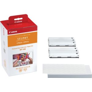  Canon RP-108 High-Capacity Color Ink And Paper Set