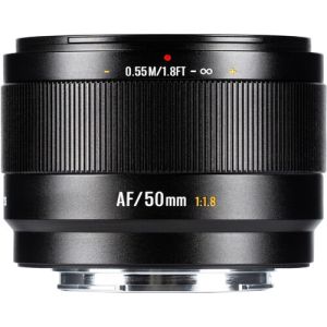  7Artisans AF 50mm F1.8 Lite Fuji X Black 