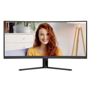 AOC CU34B3E 34" WQHD Curved 120Hz Ultrawide Monitor 