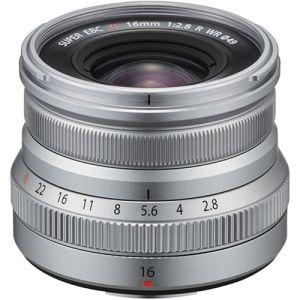  FUJINON XF 16mm F2.8 R WR Silver  