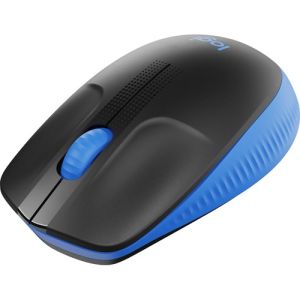 Logitech M190 Full-Size Wireless Mouse Blue