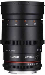 Samyang 135mm T2.2 ED UMC VDSLR Cine Canon