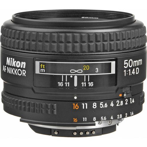 Nikon AF Nikkor 50mm f1.4D