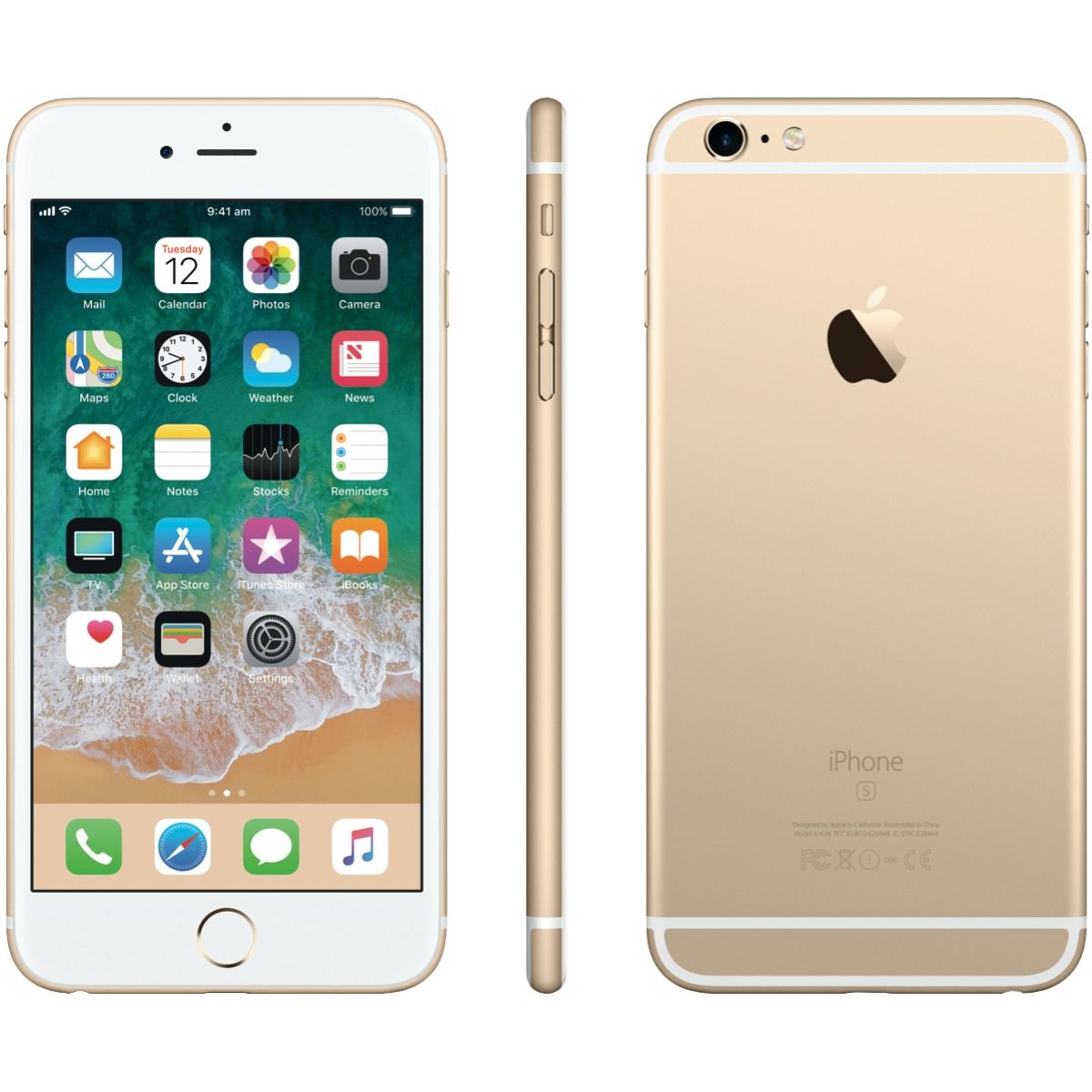 Verduisteren voordeel Toepassing Apple iPhone 6S Plus 64GB Gold, Like-New