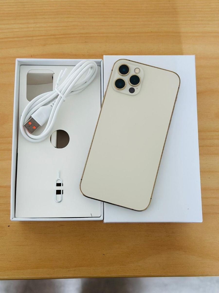 Apple iPhone 12 Pro, 128GB, Gold (Renewed) : 【美品】 Apple iPhone