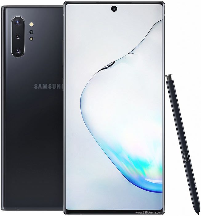 Samsung Galaxy Note 10 Plus ブラック Samsung Galaxy Note 10 Plus 256GB Aura Black, Refurbished (Very Good)