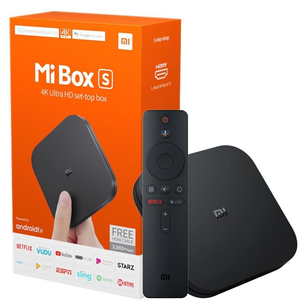 Xiaomi Mi S Android TV BOX HDR with Google Assistant/Google Chromecast