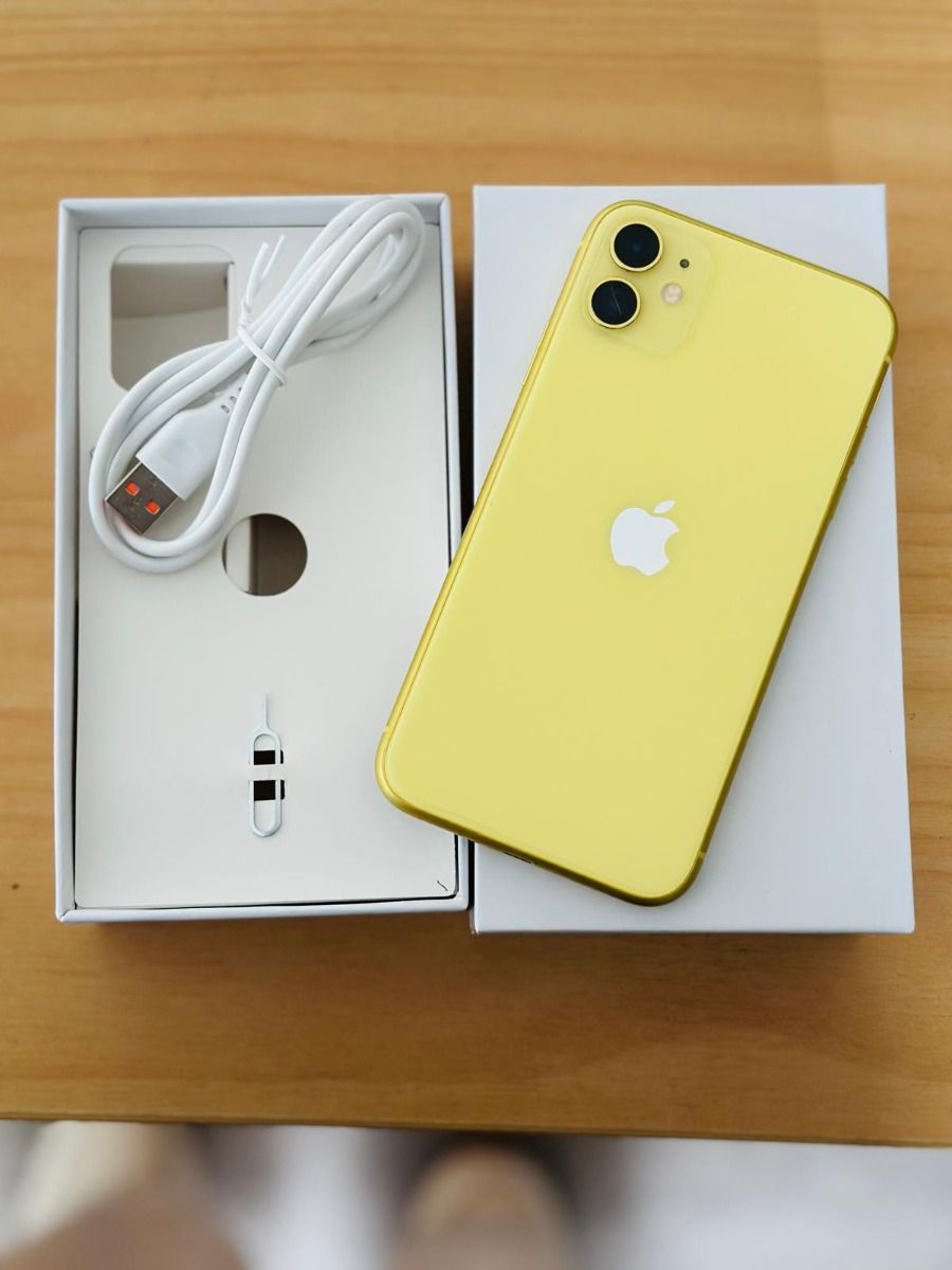 iPhone11 128ギガ イエロー Iphone 11 128Gb Yellow Unlocked For Any Sim
