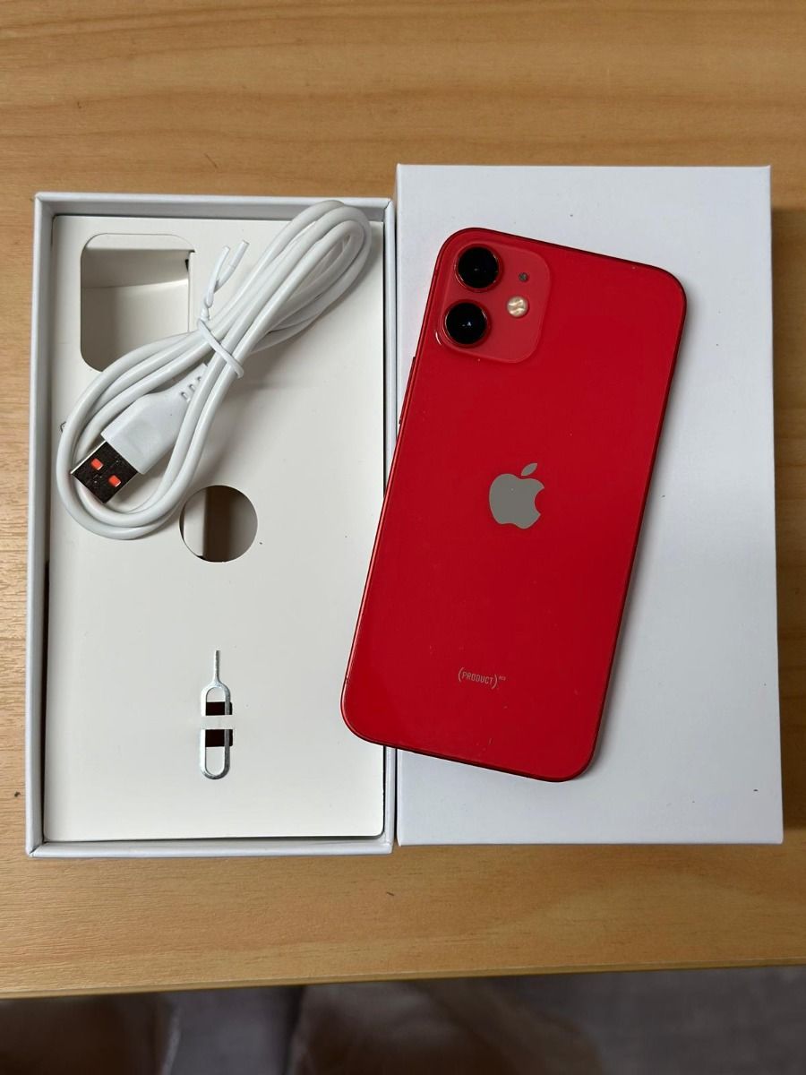 Apple iPhone 12 ミニPRODUCT(RED) 本体 red_5.jpeg